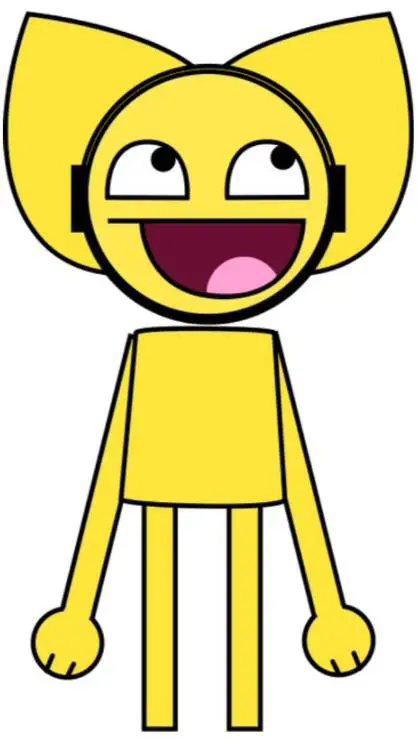 ai character: retrolio background
