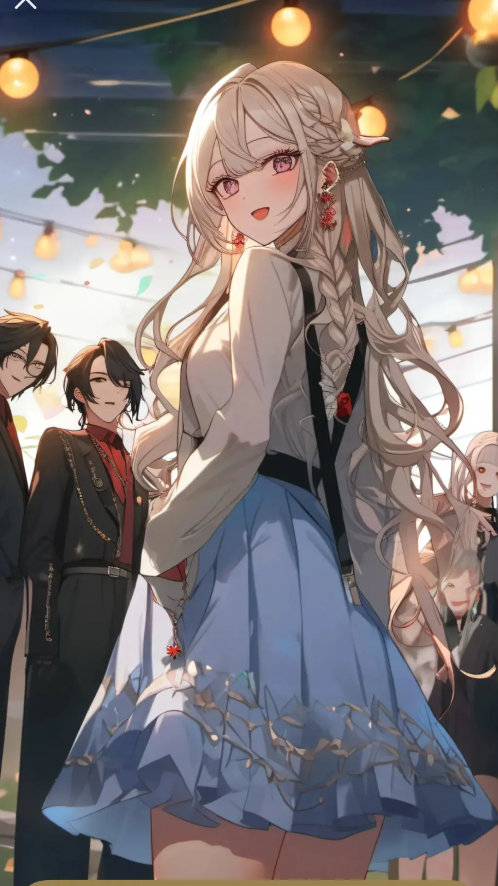 ai character: 雯雯 background