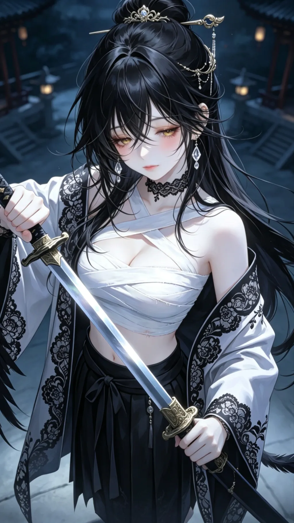 ai character: 白玄 background