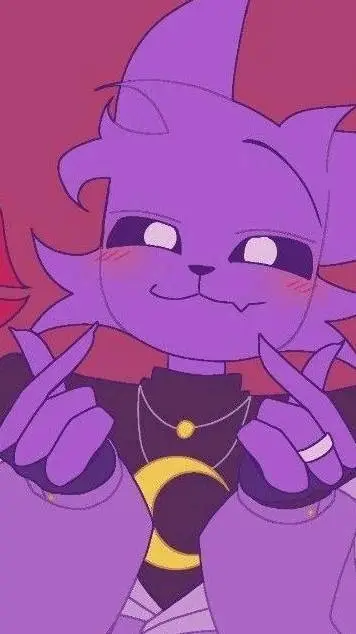 ai character: Catnap💜💫 background