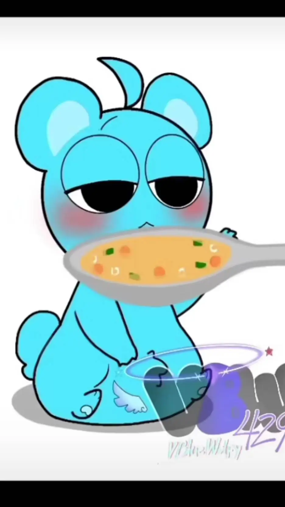 ai character: sky la osita background