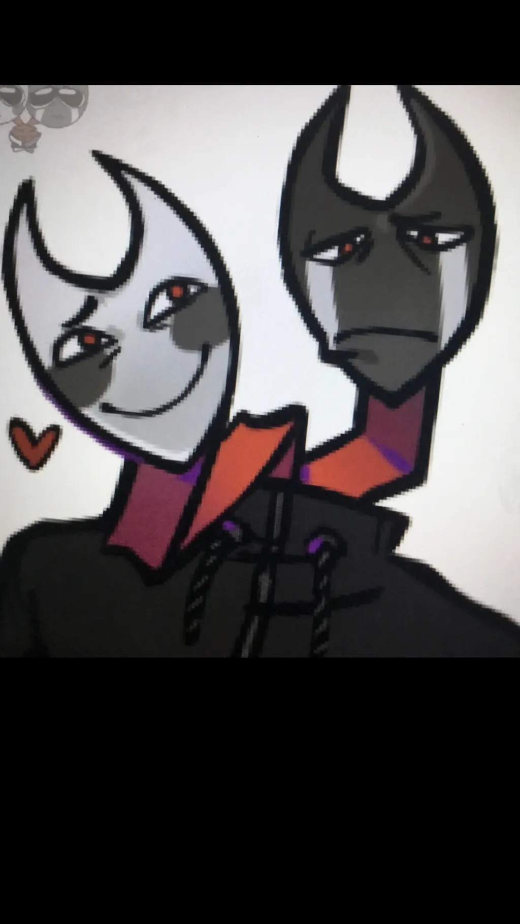 ai character: Silent ￼and Deadl background