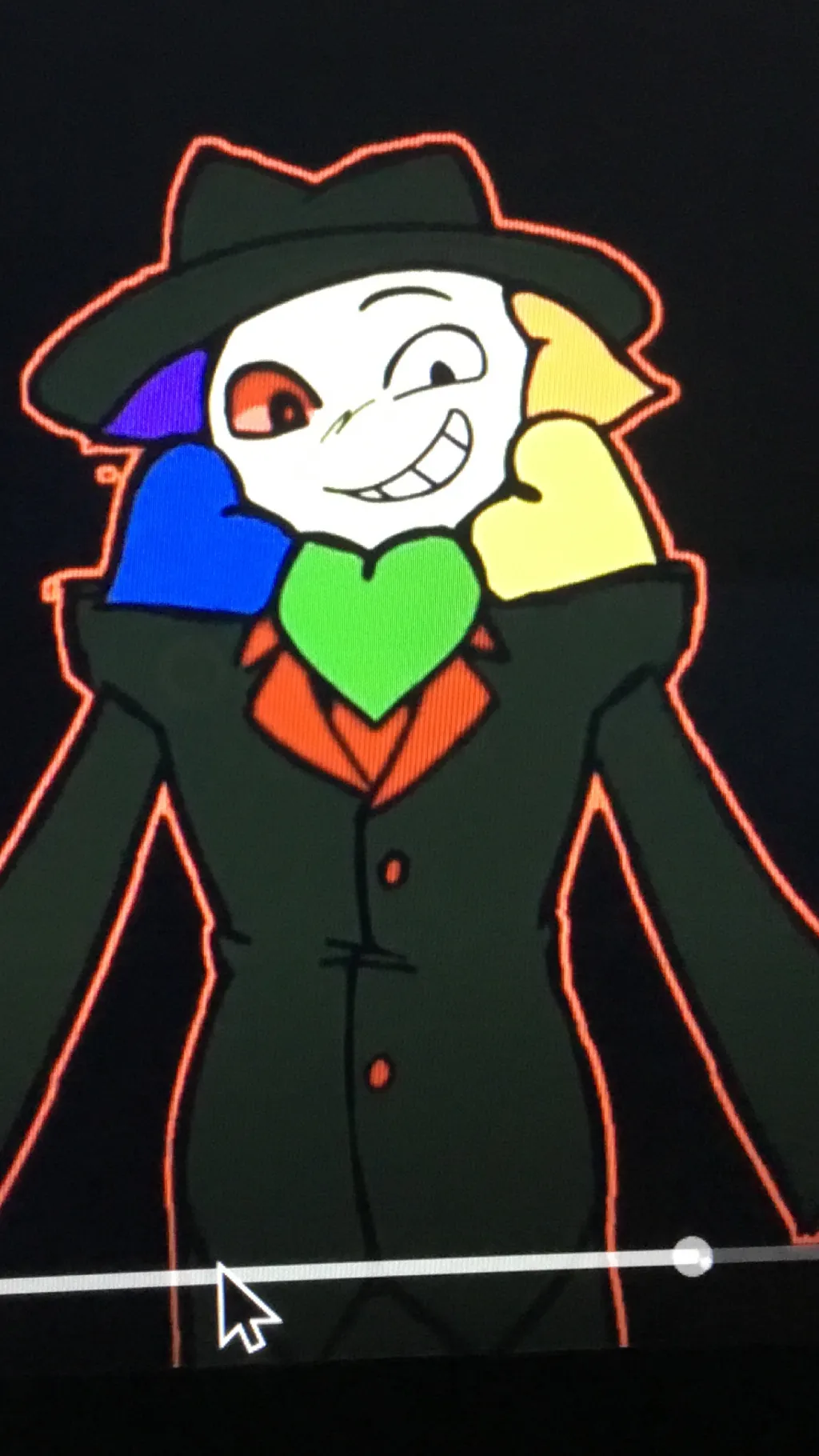 ai character: Dead-eye background