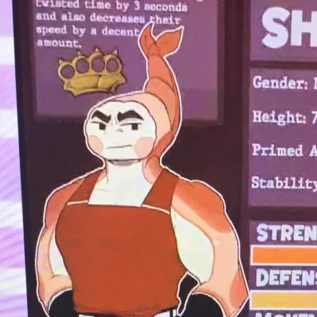 chat with ai character: Shrimpo