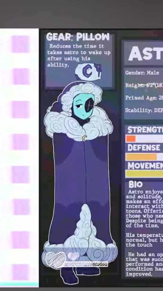 ai character: Astro ￼ background