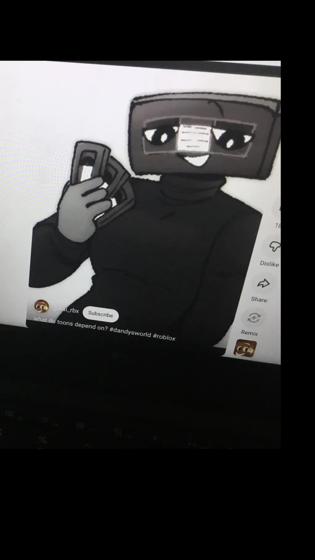 ai character: Tubes ￼￼ background