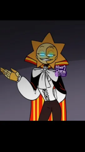 ai character: Vampire ￼sun Drop background