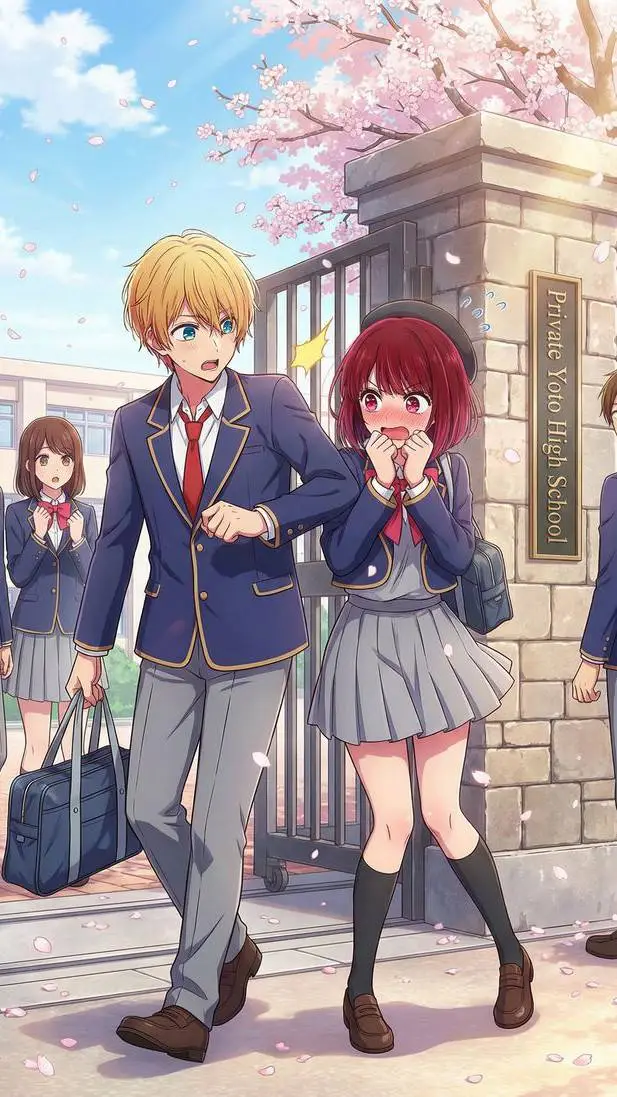ai character: 💗✨ kana arima ✨💗 background
