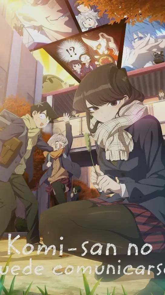 ai character: Komi-san background
