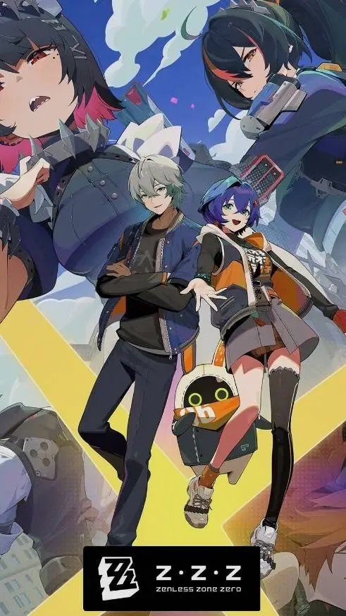 ai character: Zenless zone zero  background