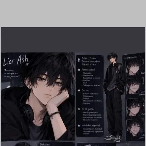 chat with ai character: 💙Lior Ash💨💦💤