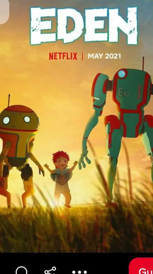 ai character: eden-Netflix  background