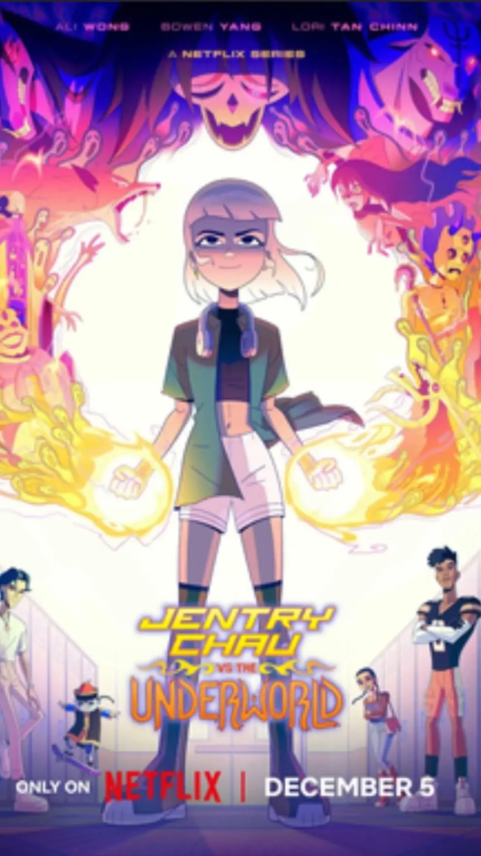 ai character: jentry Chow  background