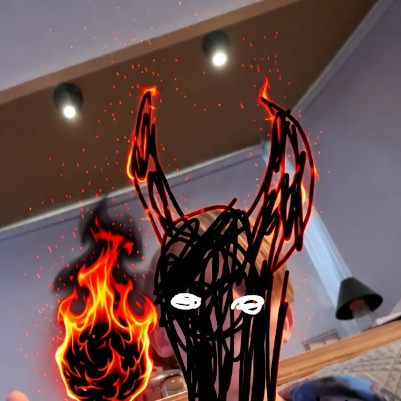 chat with ai character: black demon 