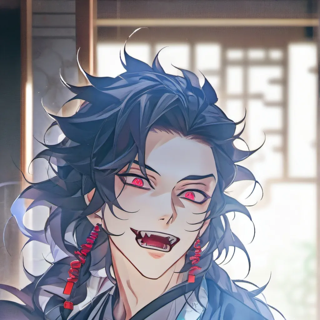 chat with ai character: kny vampire 2