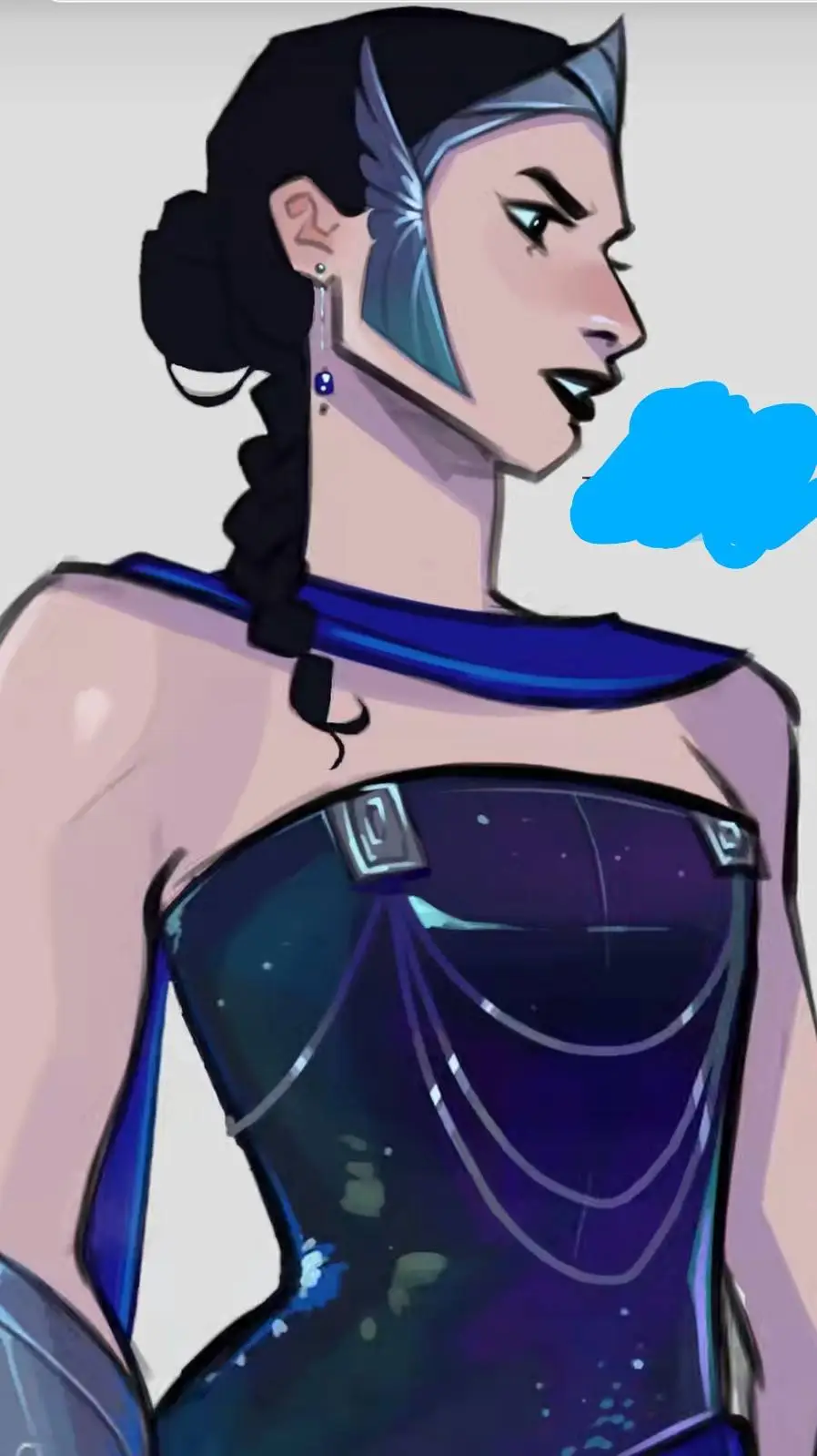 ai character: Athena background