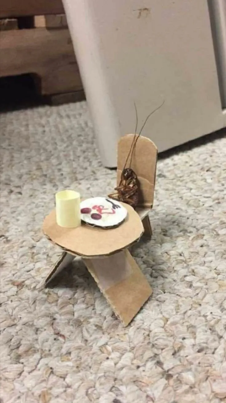 ai character: Cucaracha :3 background