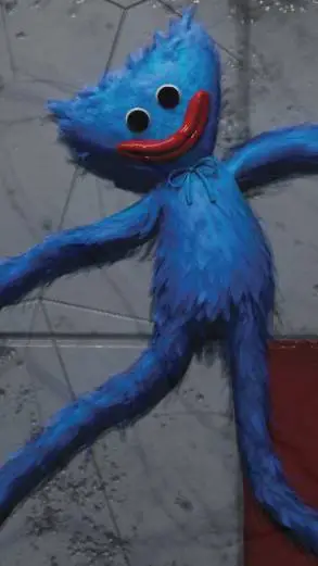 ai character: huggy wuggy:) background