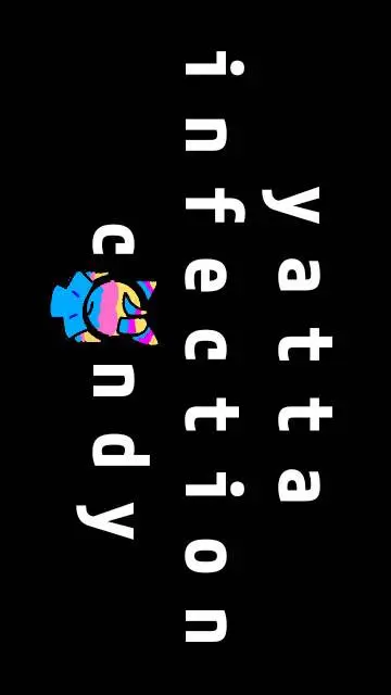 ai character: infection candy background