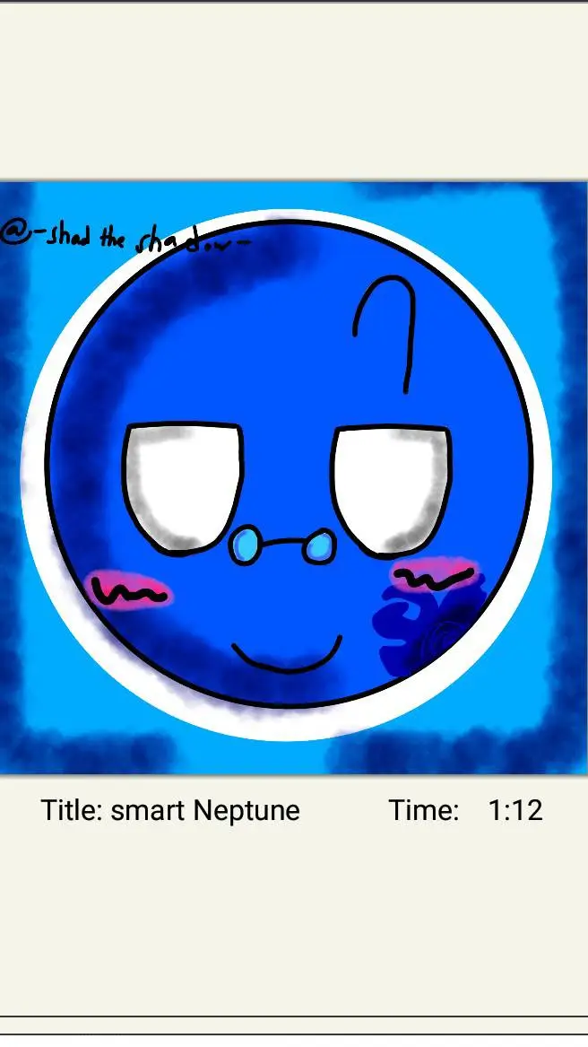 ai character: Neptune background