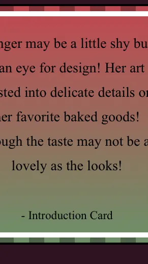 ai character: 𝓖𝓲𝓷𝓰𝓮𝓻 background