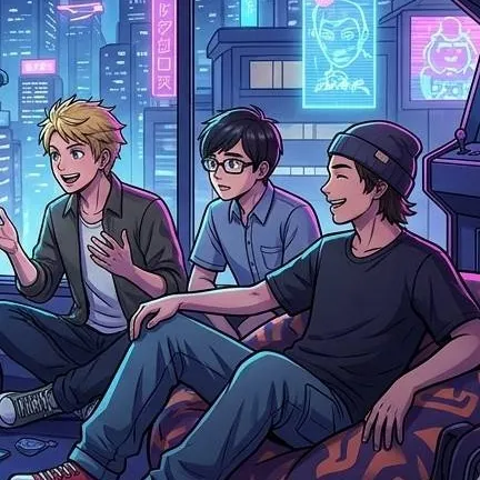 chat with ai character: Friends Hangout