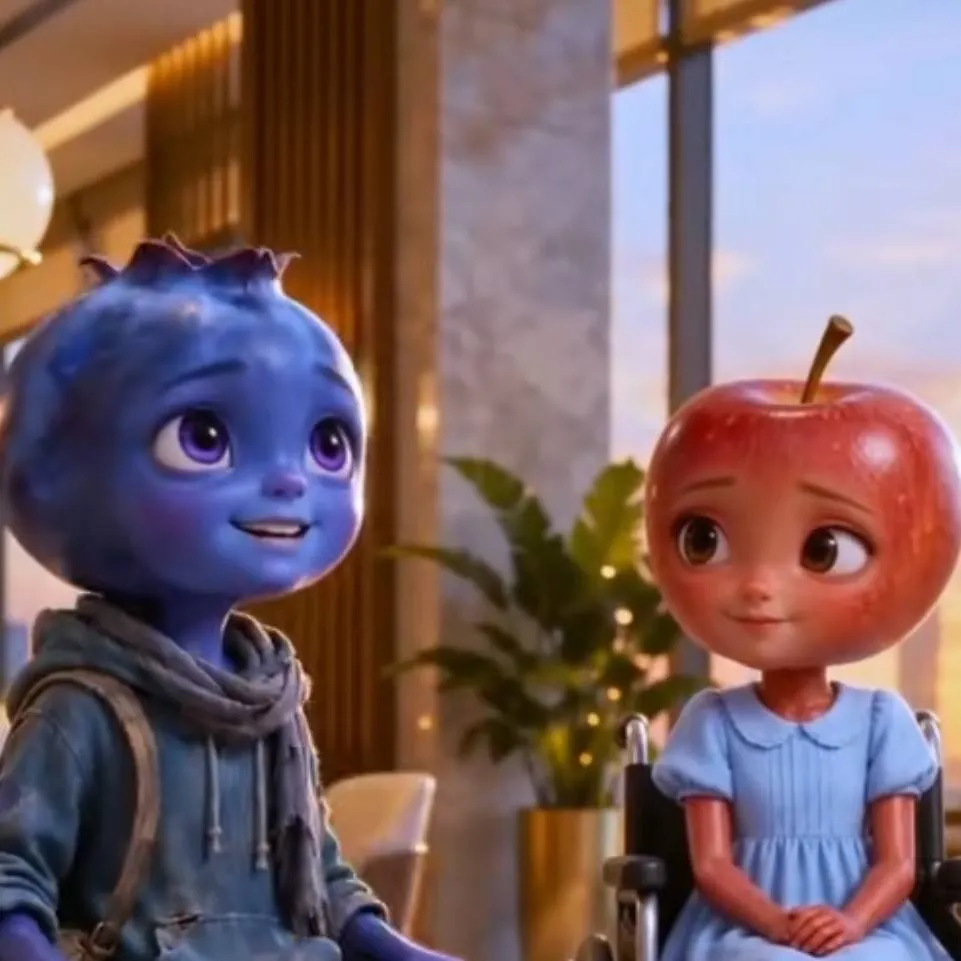 chat with ai character: (FRUIT WORLD) 