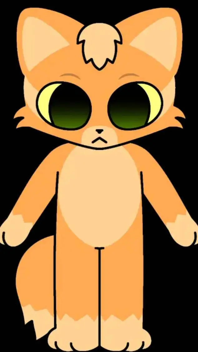 ai character: Foxzo cat background