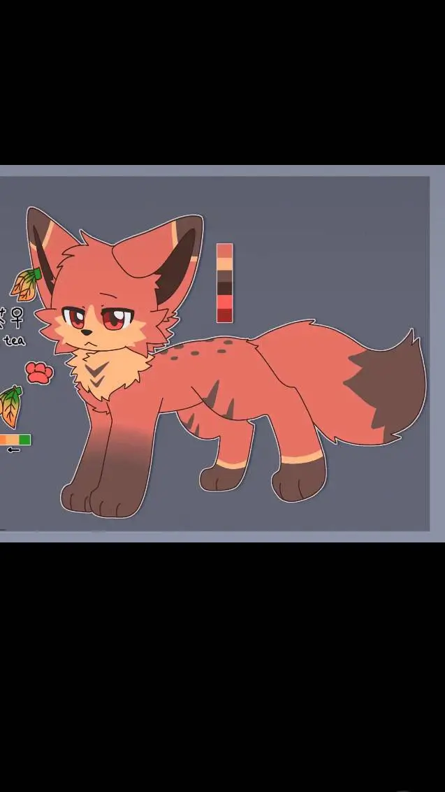 ai character: Black tea background