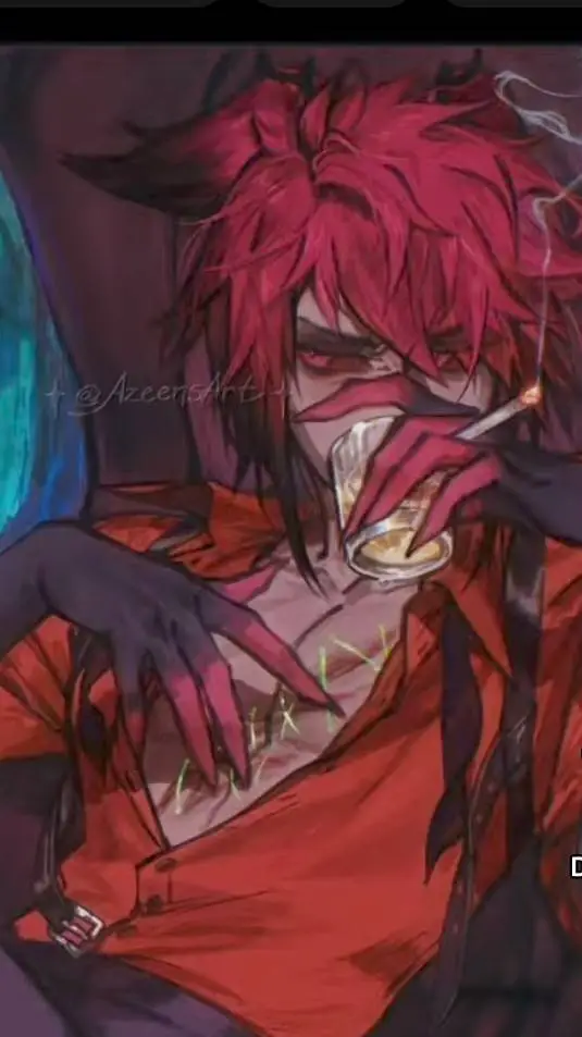 ai character: alastor  background