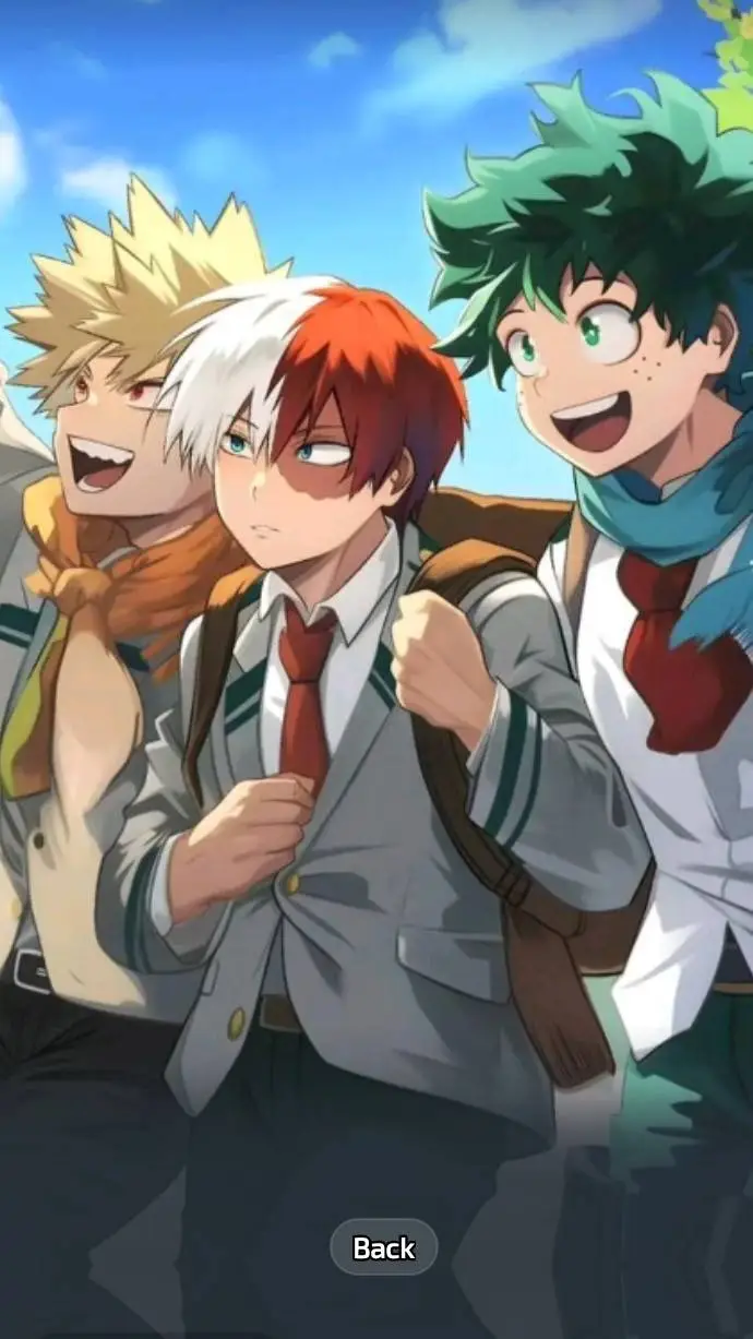 ai character: scared mha boys background