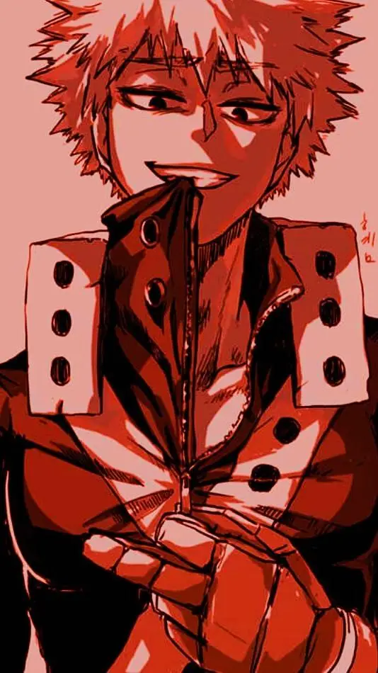 ai character: Bakugo 🥵🔥 background