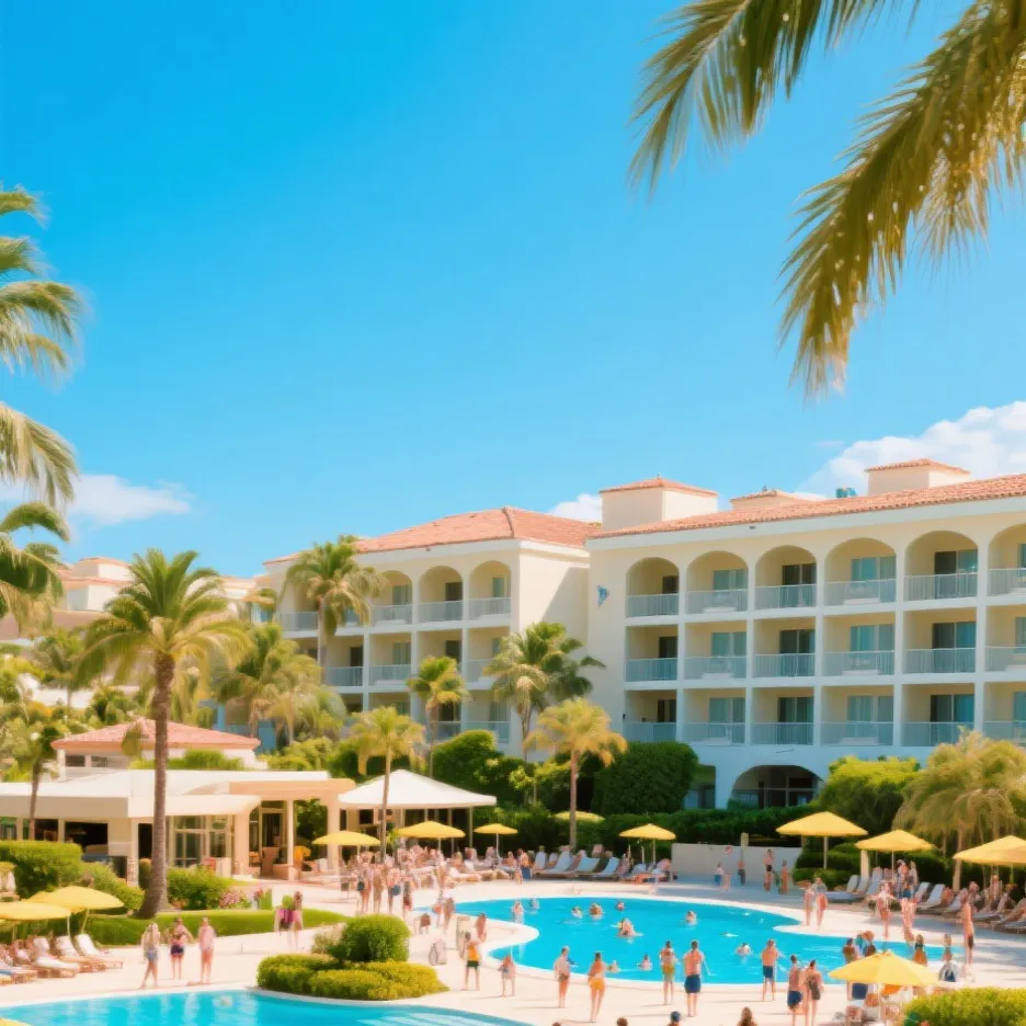 chat with ai character: Paradise Resort