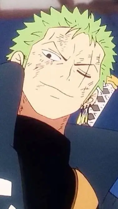 ai character: zoro background