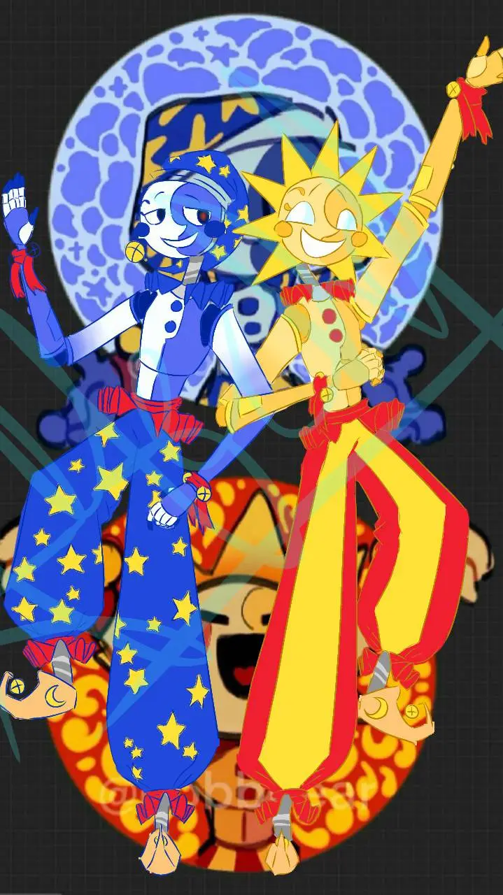 ai character: Sun & Moon TSaMs background