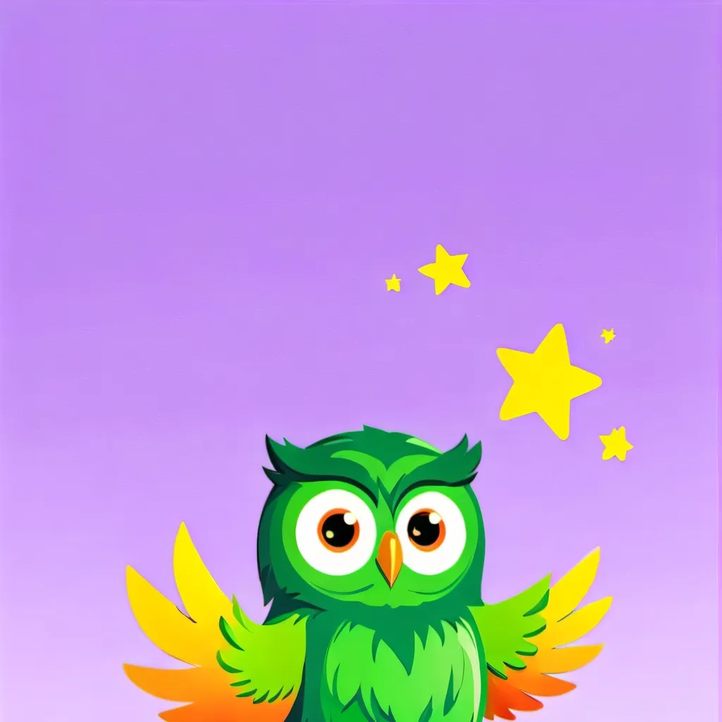 chat with ai character: Duolingo