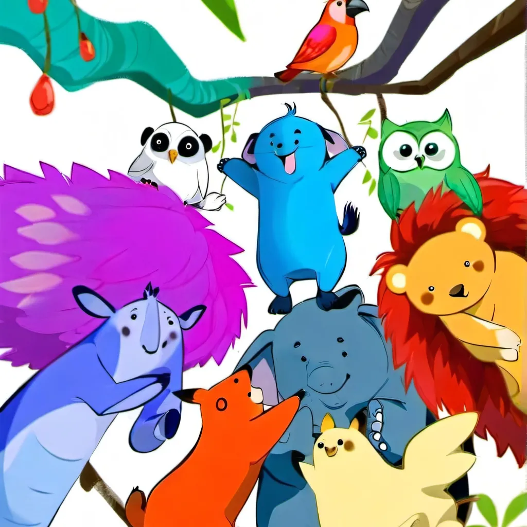 chat with ai character: Smiling critters