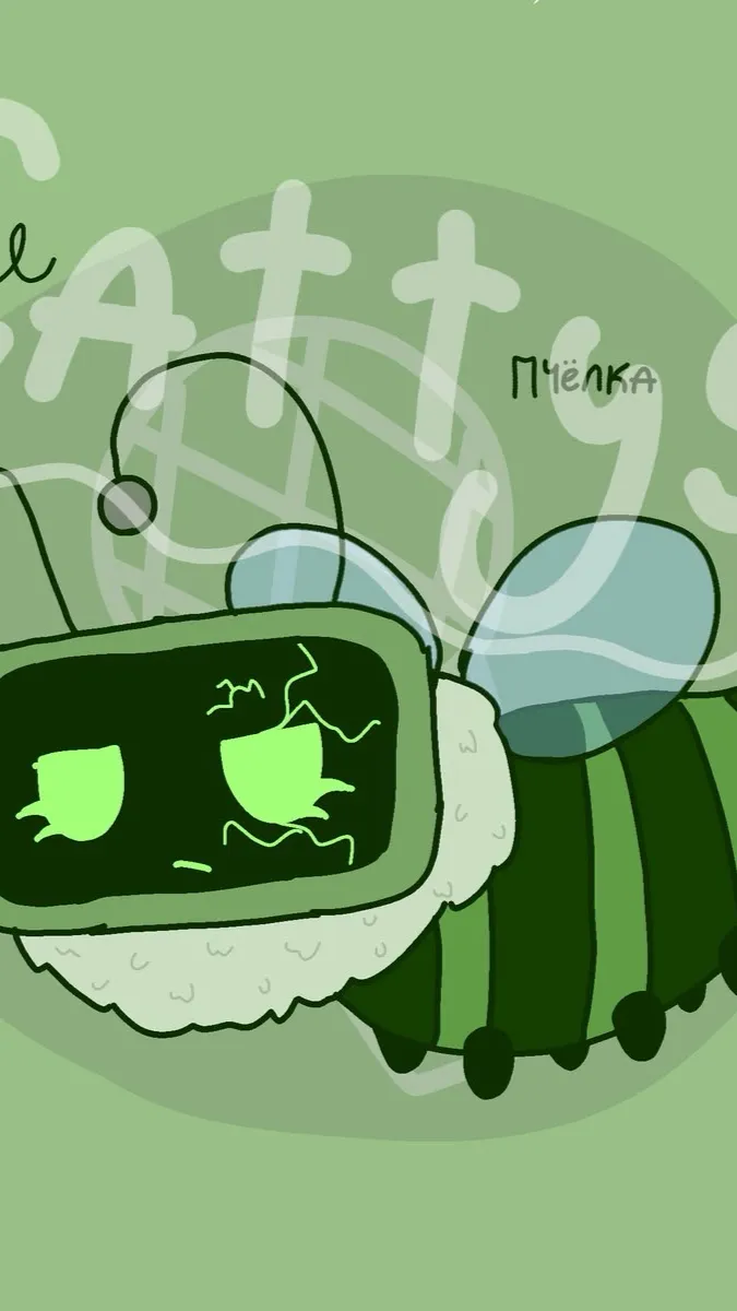 ai character: Vee bee (Dw edit background