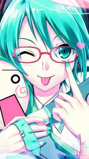ai character: 👾✨Miku✨👾 background
