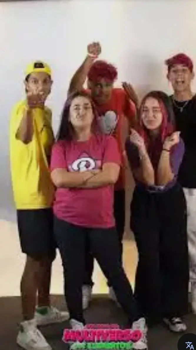 ai character: grupo dos Rosa background