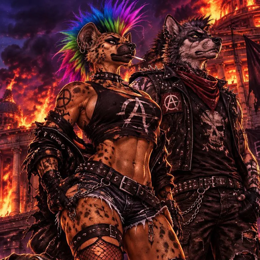 chat with ai character: hena (hyena)