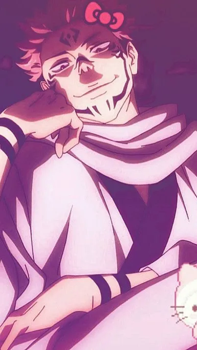 ai character: ￼Sukuna background