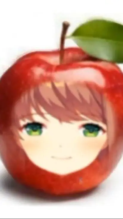 ai character: Monika (ddlc)  background