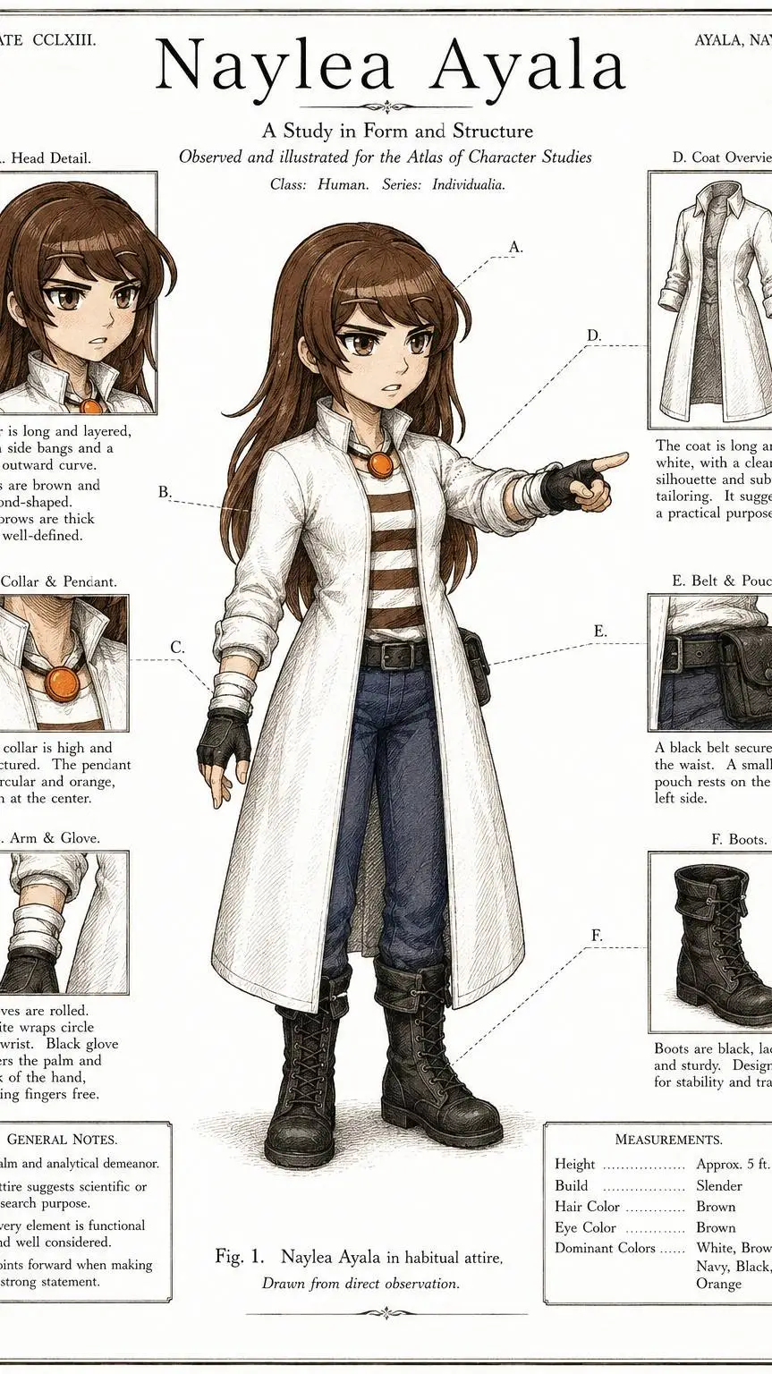 ai character: Naylea Ayala  background
