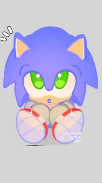 ai character: Sonic bebé background