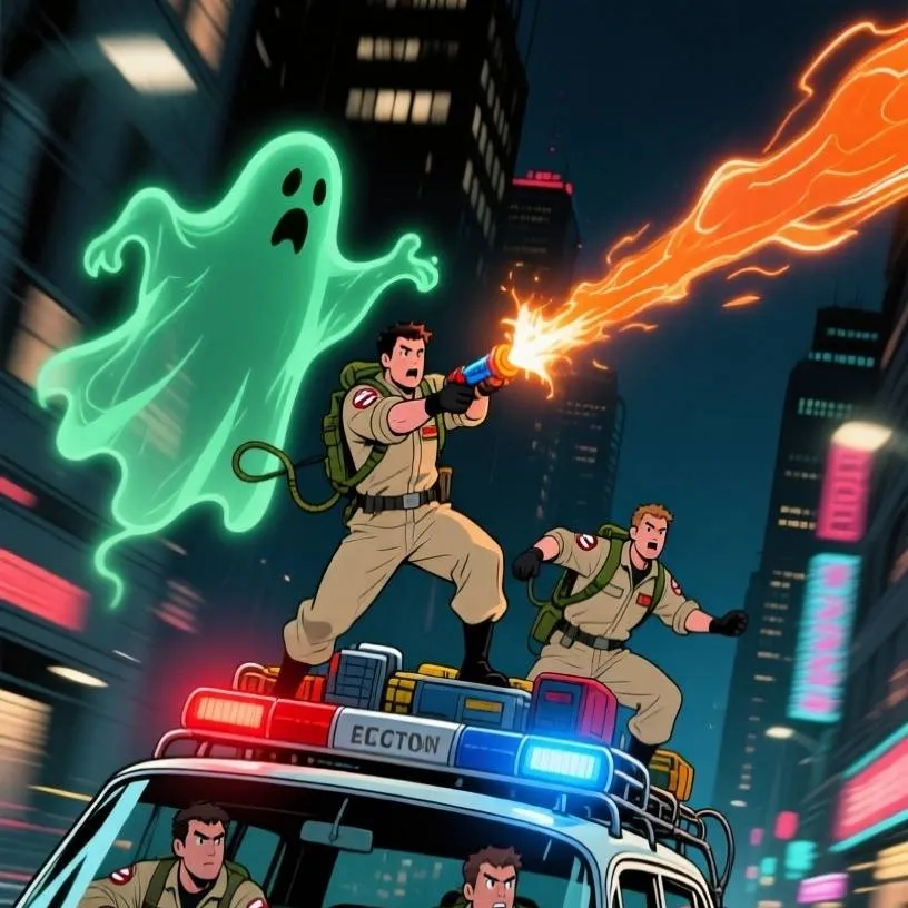 chat with ai character: the Ghostbusters 