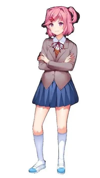 ai character: Natsuki! background