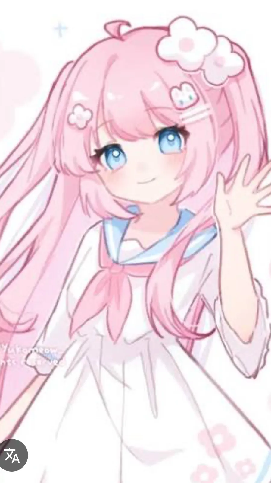 ai character: Cô gái anh đào! background