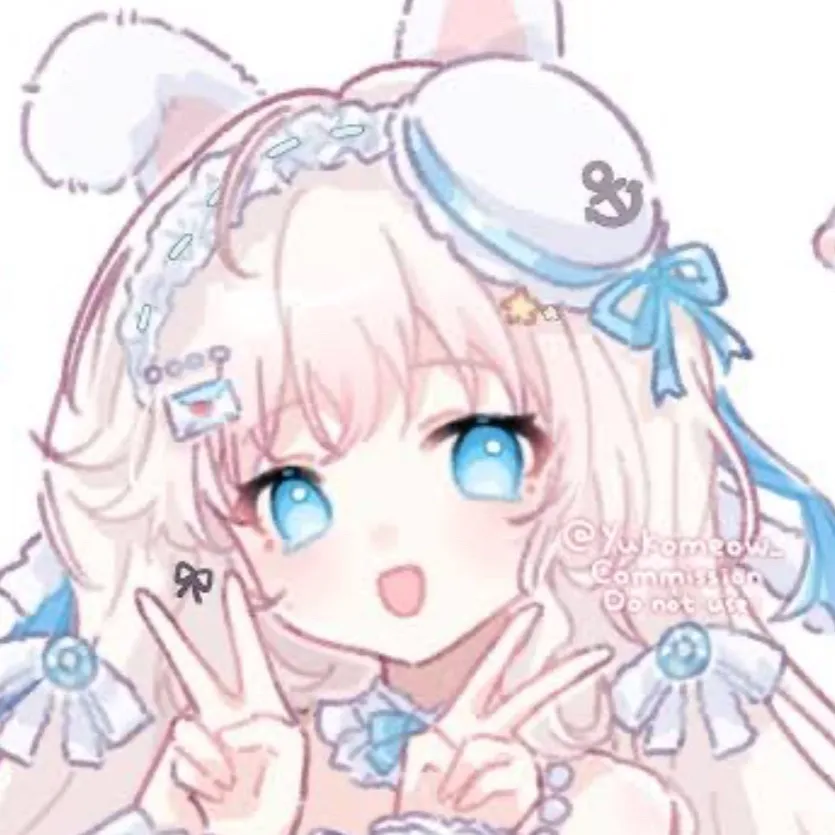 chat with ai character: Blue bunny girl!