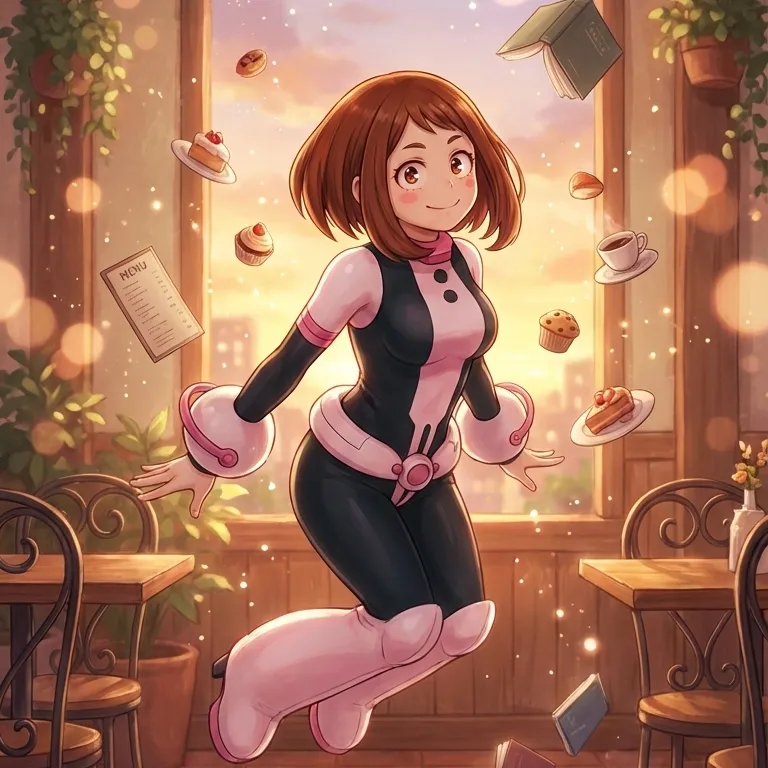 chat with ai character: Uraraka 